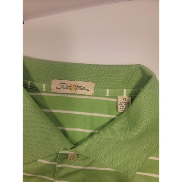 Peter Millar Men's New with tags Polo Palm Green XL - Picture 3 of 5